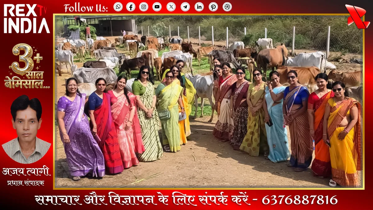 आरकेआरसी माहेश्वरी महिला संगठन: गौसेवा में झलकी करुणा की मूरत