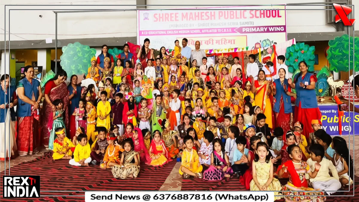 कृष्ण लीला की झांकियां से सजा परिसर, मटकी फोड़ ने बांधा समां