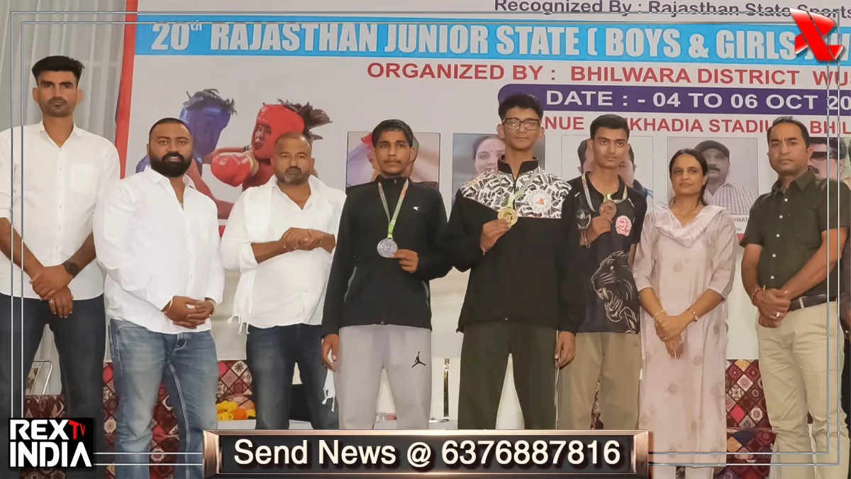 राज्य स्तरीय वुशू प्रतियोगिता में जयपुर के खिलाड़ियों का शानदार खेल