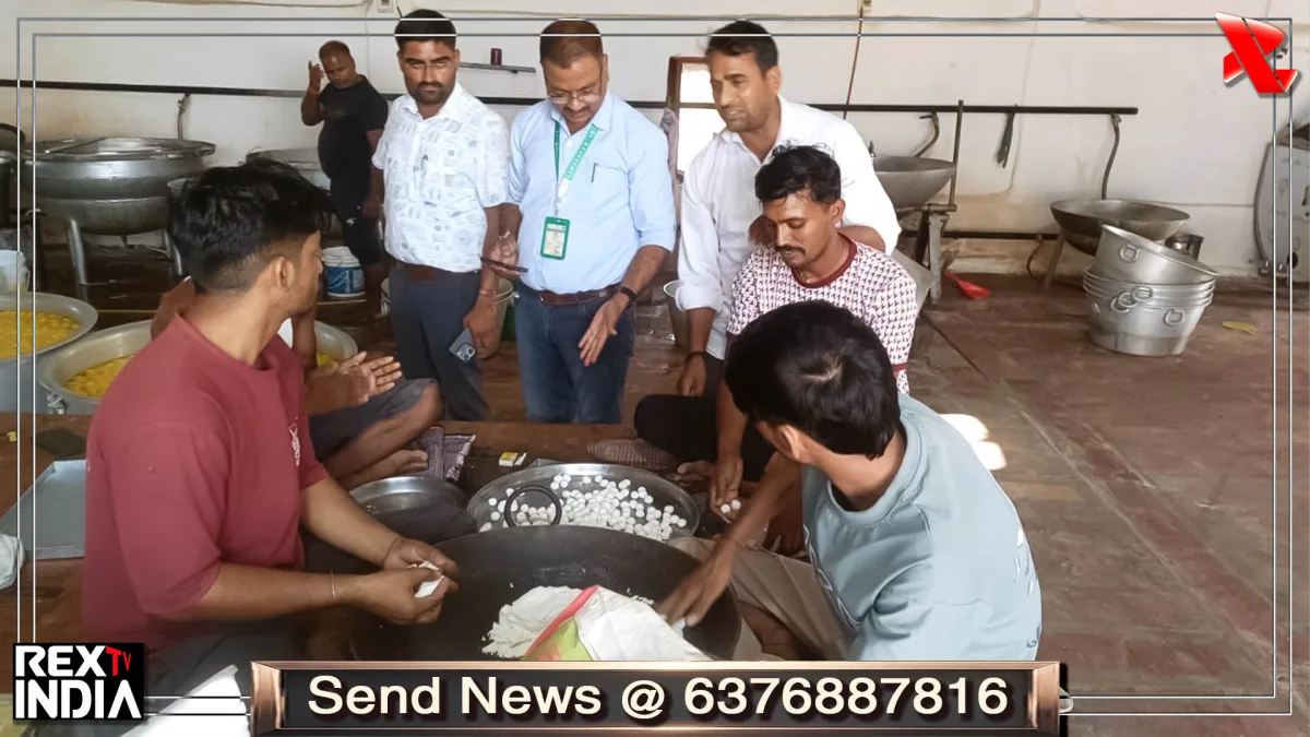 खाद्य प्रतिष्ठानों पर कार्रवाई, 10 क्विंटल सामग्री सीज, 90 किलो नष्ट