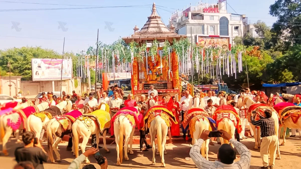 अग्रसेन जयंती पर अश्वशक्ति पूजन, अग्रवाल समाज ने मनाया स्थापना दिवस