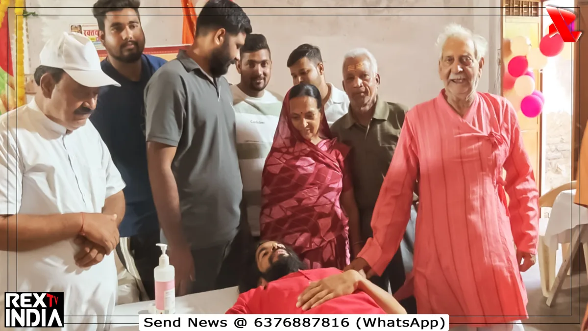 रथ यात्रा से पूर्व निभाया मानव सेवा धर्म, श्रृद्धालुओं ने किया रक्तदान