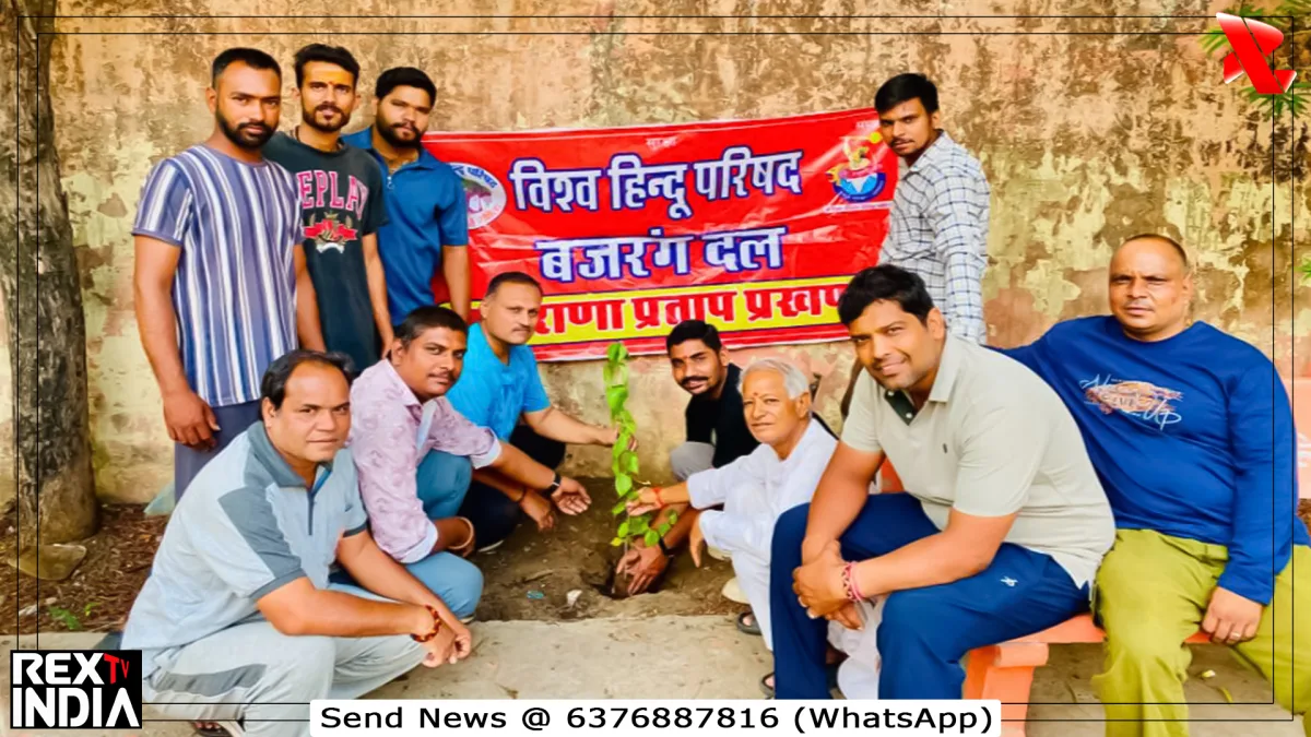 सेवा सप्ताह में बड़ा परोपकार: व्यापक वृक्षारोपण से चमका भीलवाड़ा शहर