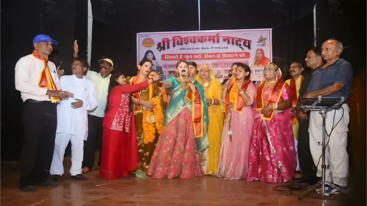 संगीत संध्या में मुस्कान बाई का नशामुक्त बीकानेर का संदेश रहा खास 
