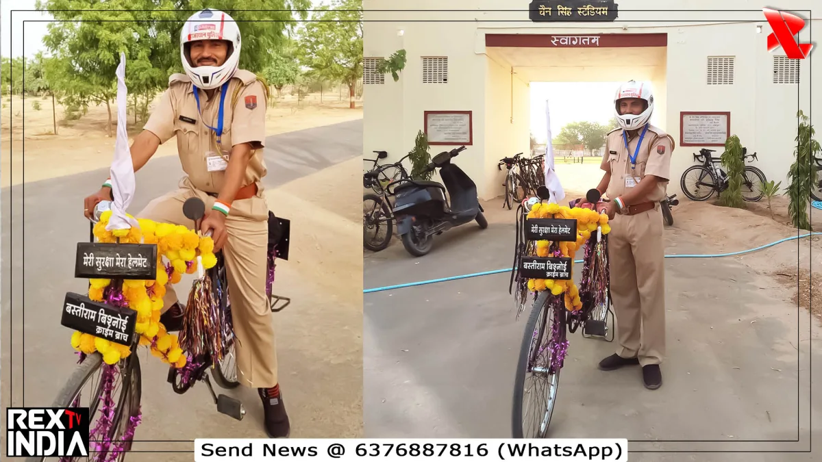 चालान नहीं जिंदगी बचाने की मुहिम, 9 साल से हेलमेट जागरूकता जारी 