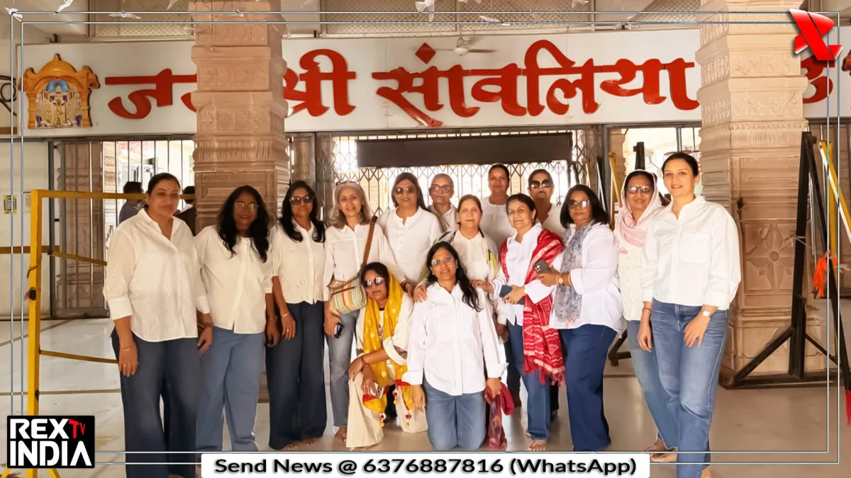 आस्था के संग मैत्री, रोटरी क्लब पद्मिनी की सदस्यों ने किए देवदर्शन