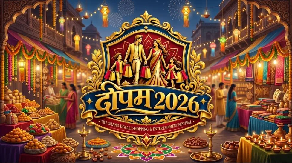 दीपम 2026 में सजेगा दिवाली बाजार, खरीदारी और मनोरंजन का अनोखा संगम