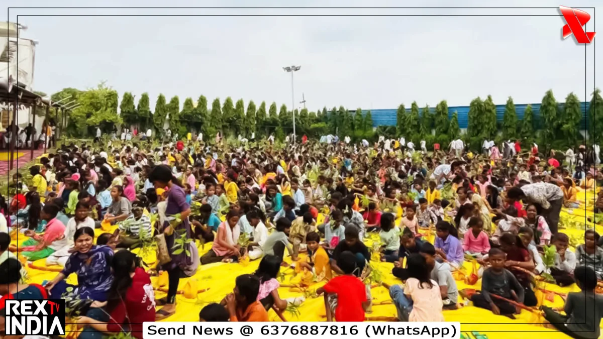 11 हजार पौधों की वृक्ष कांवड़ यात्रा, 5100 बच्चों ने दिया संदेश