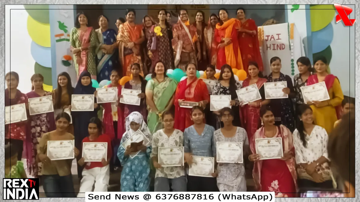 तीज तिरंगा मेहंदी प्रतियोगिता: वन्देमातरम टीम का प्रतिभा शो सम्पन्न
