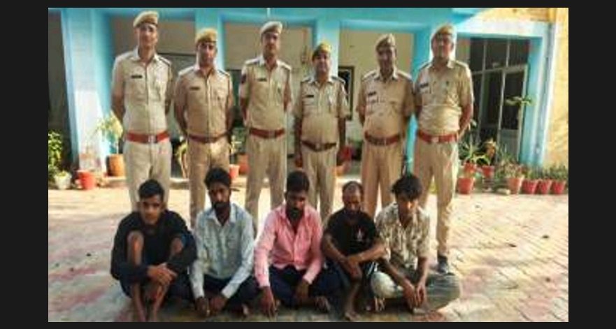 बीकानेर पुलिस का बड़ा एक्शन, केबल चोर गिरोह का पर्दाफाश