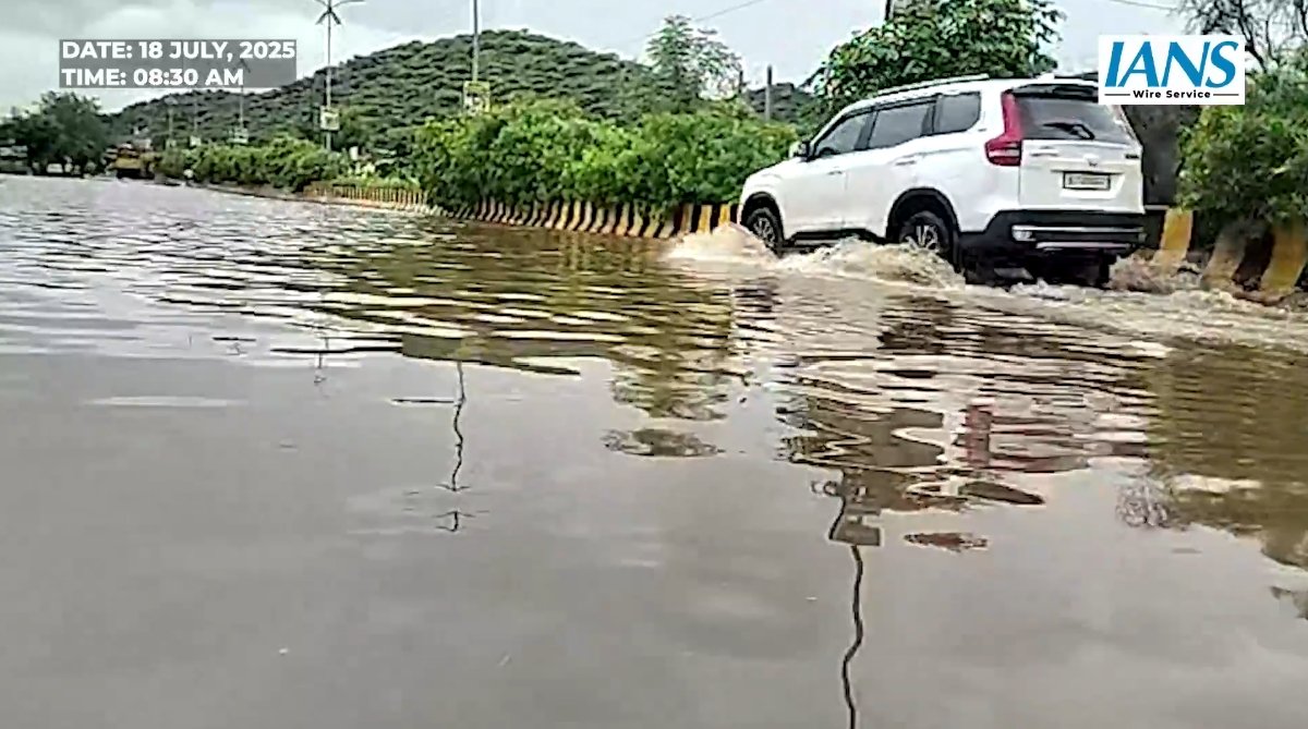 जलमग्न हुआ अजमेर: मूसलाधार बारिश ने खोली ड्रेनेज सिस्टम की पोल, जनजीवन अस्त-व्यस्त