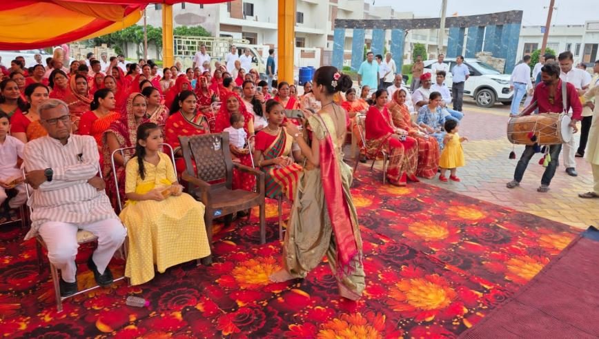 दैवीय ऊर्जा का प्रवाह: रिद्धि सिद्धि गार्डन में गणेश उत्सव बना आस्था का महाकुंभ, जहाँ दिखा अनुपम सांस्कृतिक वैभव