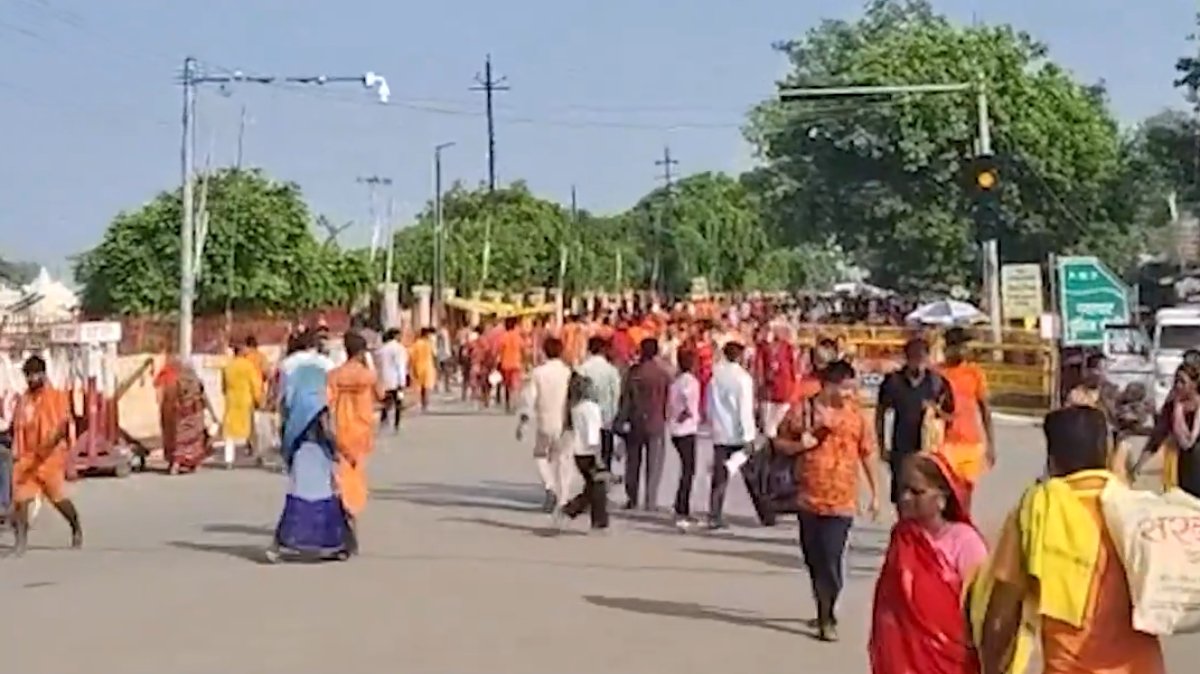 अयोध्या में कांवड़ियों का सैलाब: आस्था का अद्भुत नज़ारा, सावन शिवरात्रि पर राम नगरी शिवमय