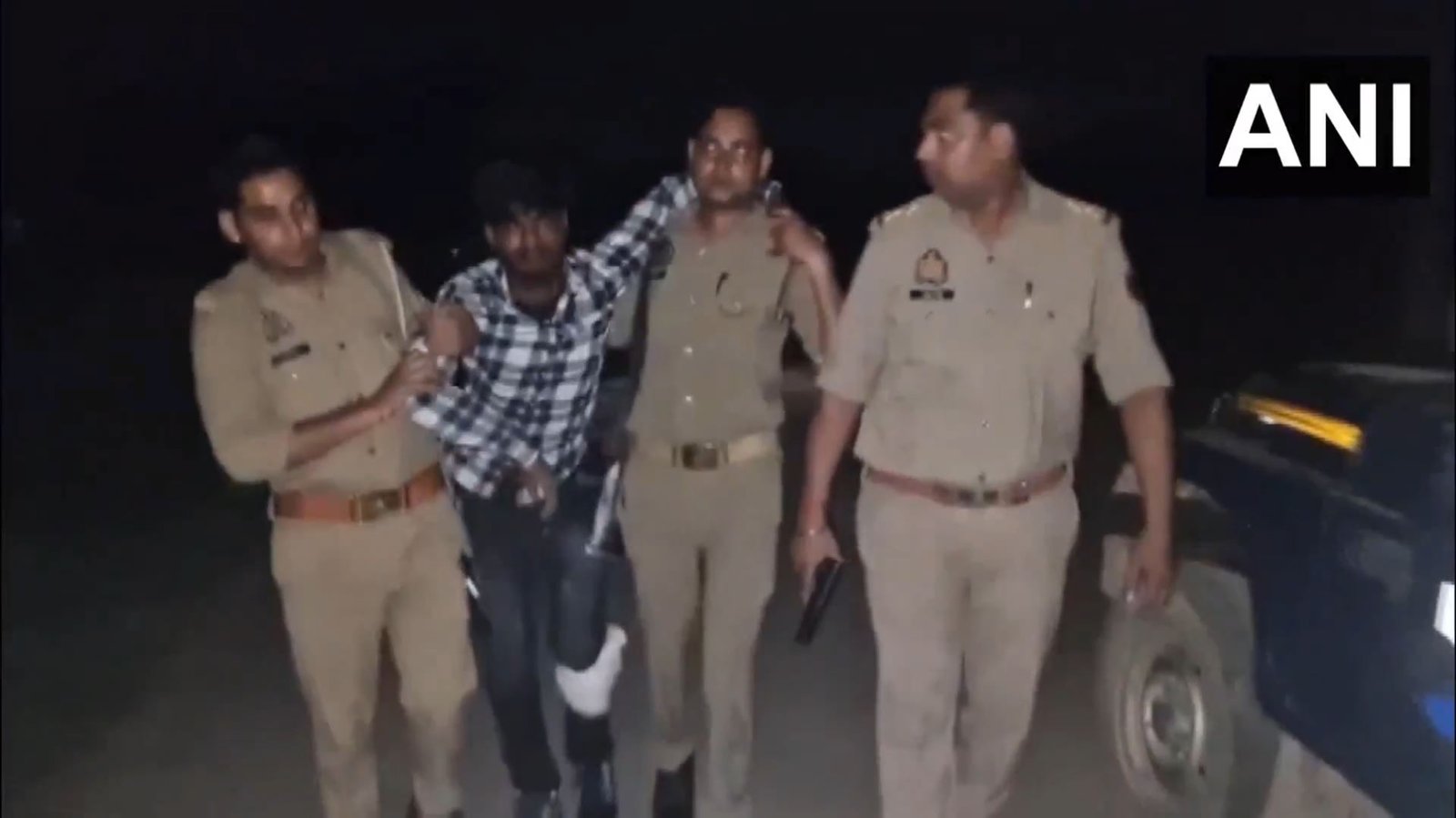 फ़िरोज़ाबाद में पुलिस मुठभेड़: लूट का आरोपी घायल, गिरफ्तार