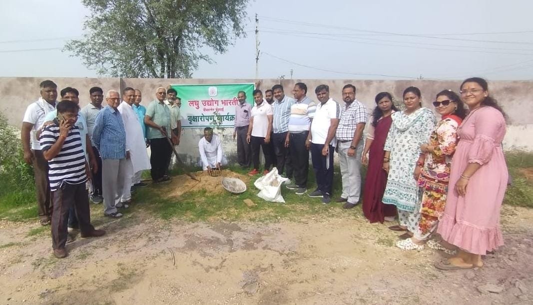 लघु उद्योग भारती का हरित संकल्प: श्याम मंदिर में हरियाली का उत्सव, बीकानेर में अनूठा वृक्षारोपण कार्यक्रम