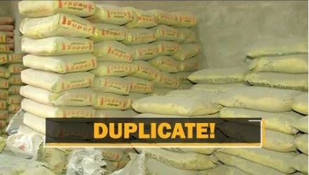 नामी ब्रांड की बोरियों में नकली सीमेंट! पुलिस ने दो आरोपियों को दबोचा, 1400 बैग जब्त