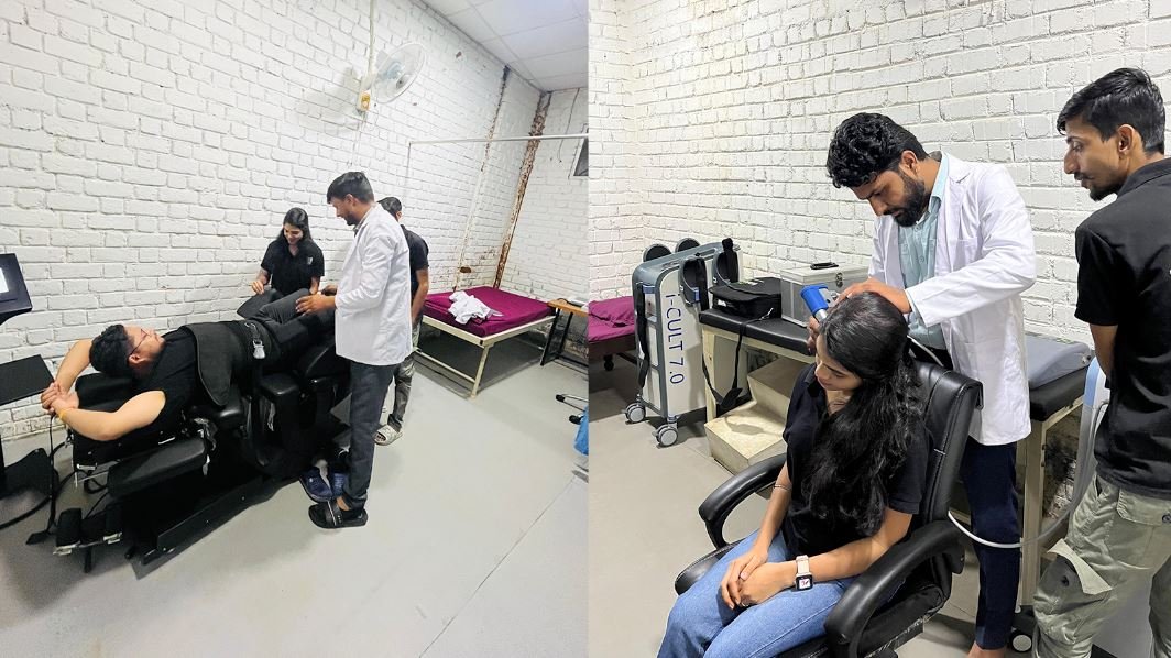 निःशुल्क फिजियोथेरेपी शिविर: आधुनिक उपचार से मिली दर्द से राहत की सौगात