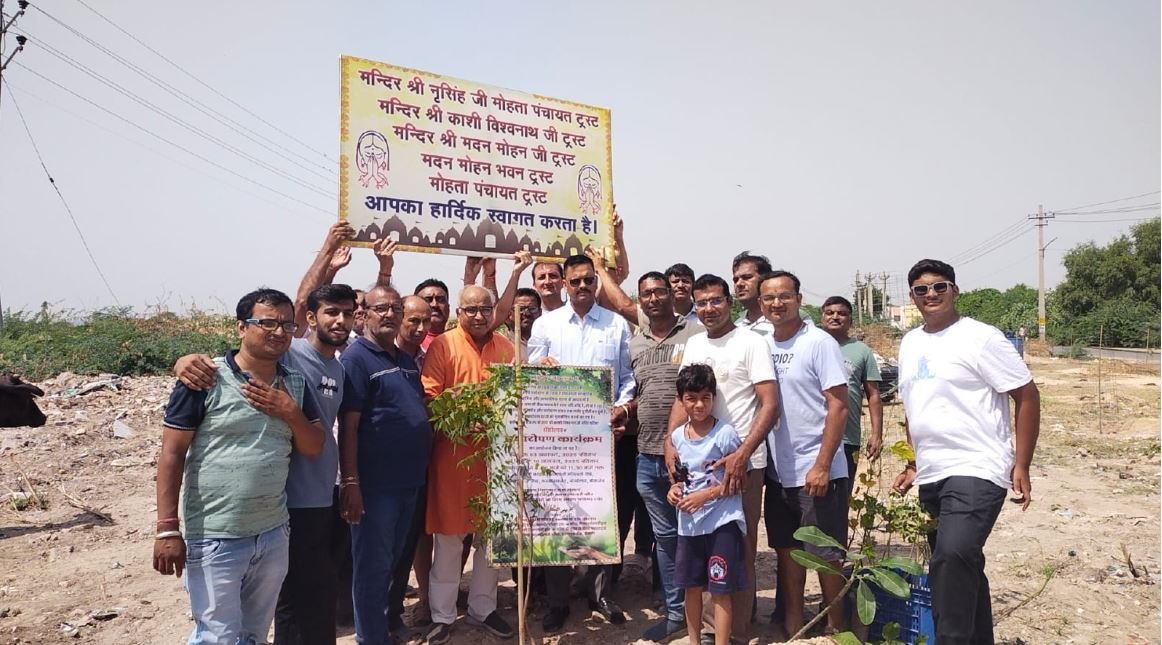 पर्यावरण प्रेम: संसोलाव में हुआ वृक्षारोपण, 250 से अधिक पौधे लगाए गए, संरक्षण का दिया संदेश