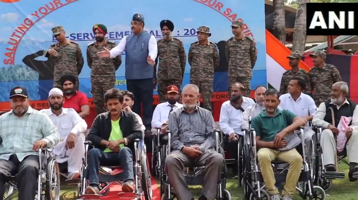 पूंछ के मेंढर सेक्टर में उमड़ा देशप्रेम: पूर्व सैनिकों का भावपूर्ण सम्मान