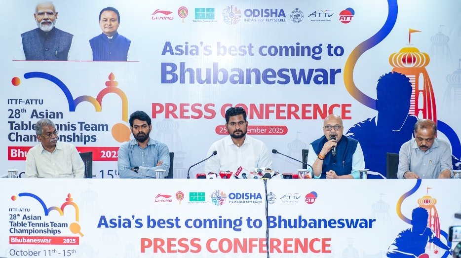 16 साल बाद भारत में वापसी, एशियाई टेबल टेनिस चैंपियनशिप से चमकेगी ओडिशा