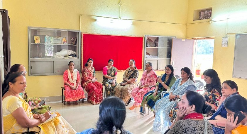 भीलवाड़ा में मातृशक्ति का आह्वान: विजयादशमी पर 1100 सेविकाओं का भव्य पथ संचलन