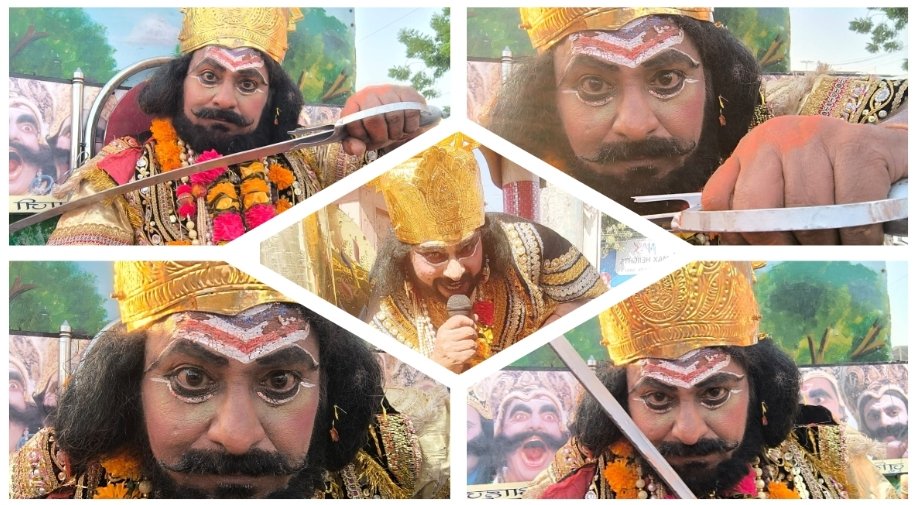 लंकापति रावण की बुलंद आवाज: 68 वर्षों पुरानी परंपरा, दादा से पोते तक, तीन पीढ़ियों का समर्पण