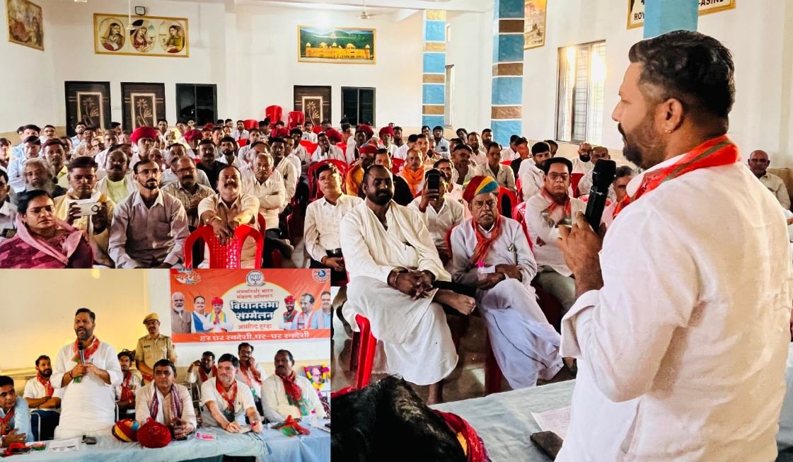 वोकल फॉर लोकल: देवनारायण बोर्ड अध्यक्ष भडाणा ने आसींद में जगाई स्वदेशी की भावना