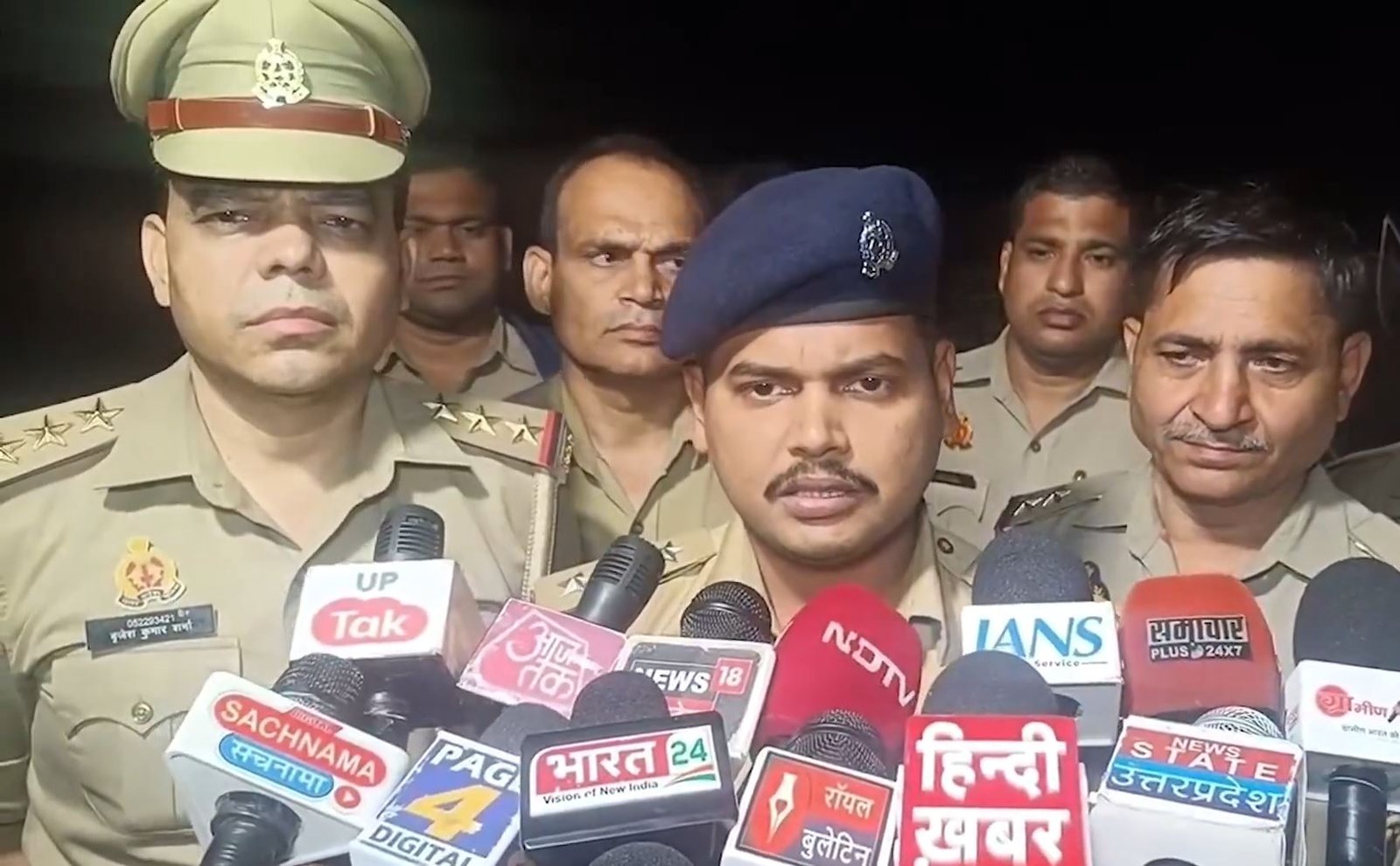 न्यू  मंडी कोतवाली क्षेत्र में चलीं गोलियां: इदरीस घायल और निहाल गिरफ्तार, बदमाशों में मचा हड़कंप