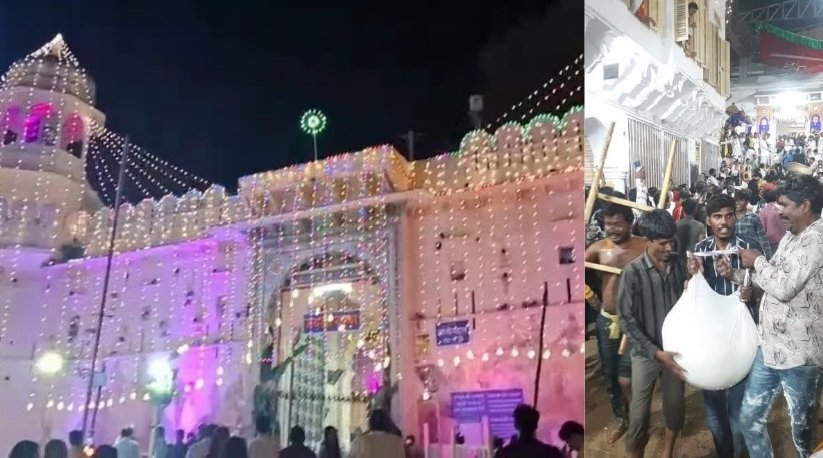 352 साल का अद्भुत रिवाज: श्रीजी के सामने से प्रसाद लेकर भागे भील समुदाय के लोग