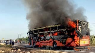 जैसलमेर बस हादसा: मौत का आँकड़ा बढ़कर हुआ 27, हाई फ्लो ऑक्सीजन पर भर्ती इकबाल ने तोड़ा दम