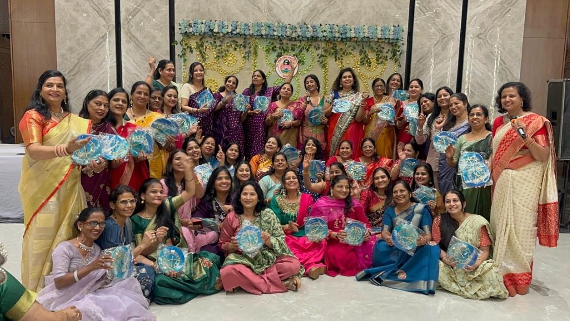 रोशनी के रंग, सम्मान के संग: भीलवाड़ा में माहेश्वरी महिला मंडल का भव्य स्नेह मिलन एवं डिनर समागम