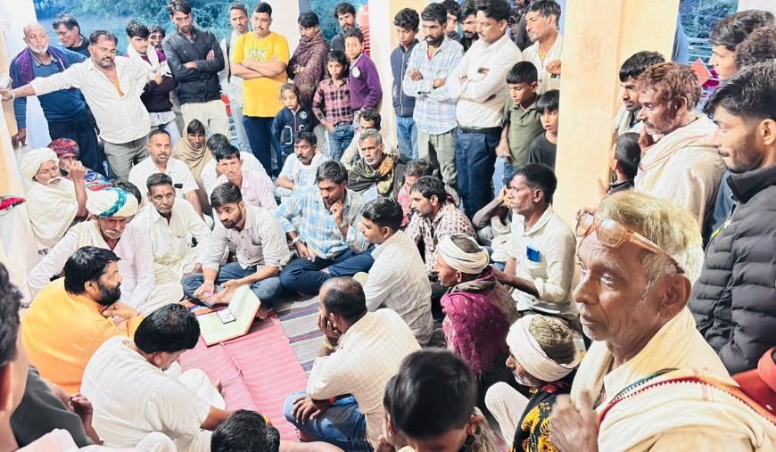 आत्मनिर्भर भारत का आह्वान: मांडल विधायक ने बेमाली में की जनता से स्वदेशी अपनाने की अपील
