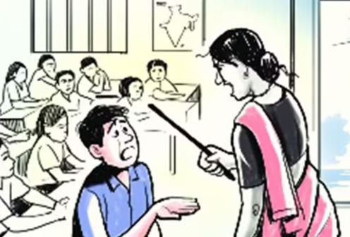 शिक्षक की क्रूरता: 13 वर्षीय छात्रा को छड़ी से पीटा, किशोर न्याय अधिनियम के तहत हुई FIR, गिरफ्तारी तय