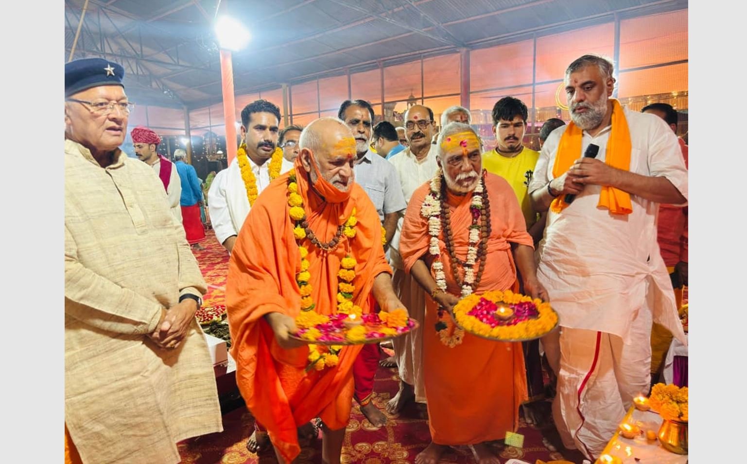 सनातन संस्कारों की गूँज: बीकानेर में 21 कुंडात्मक रुद्रचंडी महायज्ञ में भक्तों का सैलाब