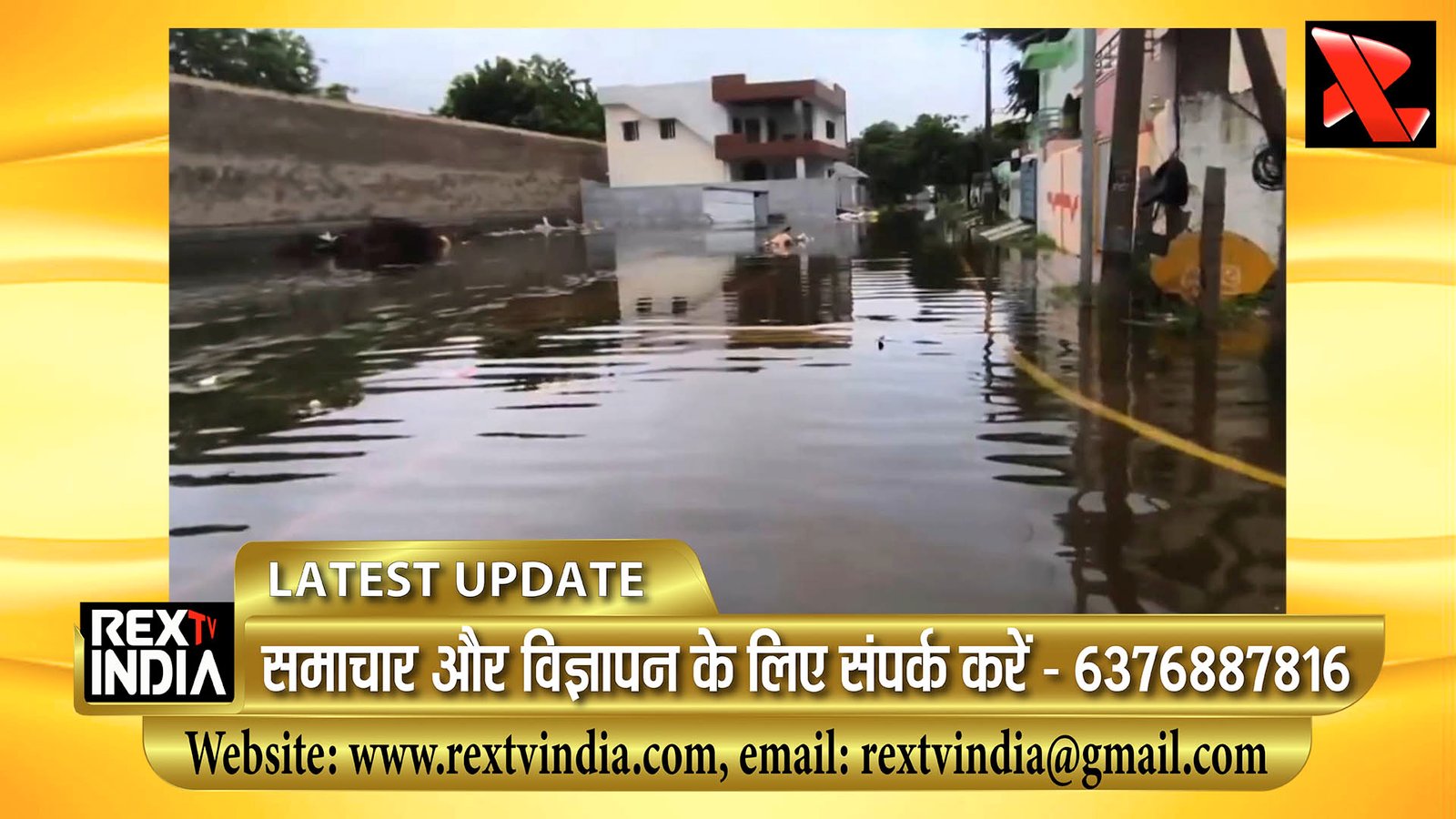घरों में घुसा बारिश का पानी: आदिपराशक्ति नगर समेत आवासीय इलाके पानी में डूबे