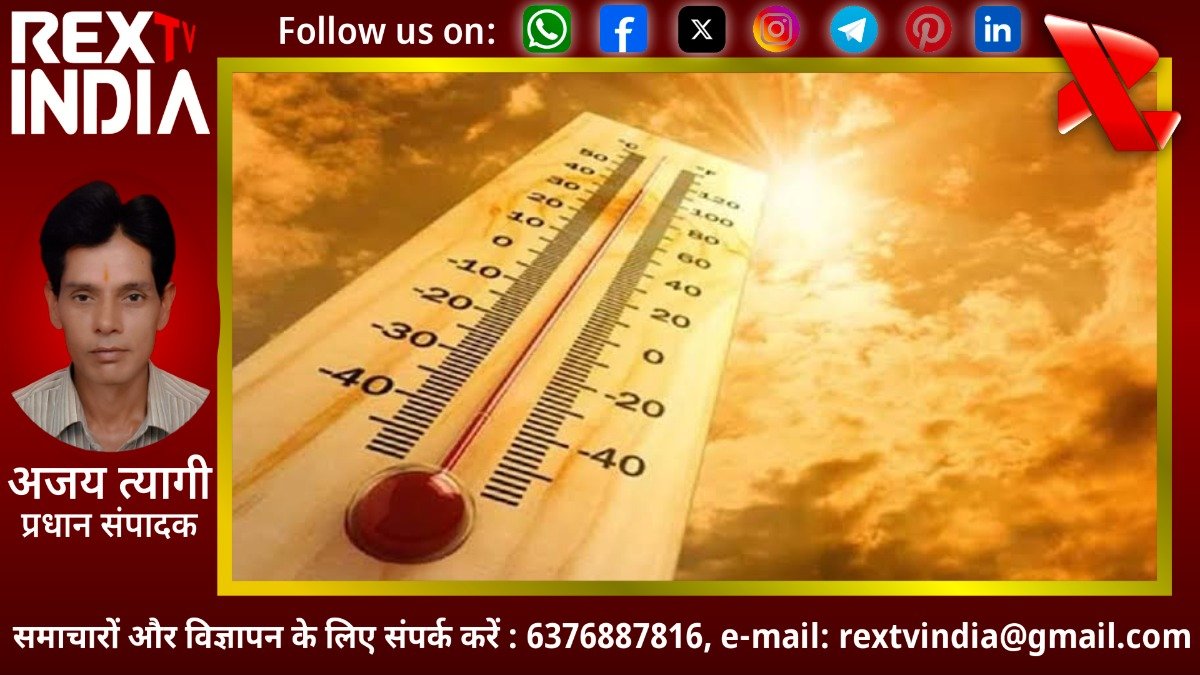 गर्मी के तेवर हुए तीखे: दक्षिण और मध्य भारत में भीषण गर्मी, राजस्थान में लू का अलर्ट
