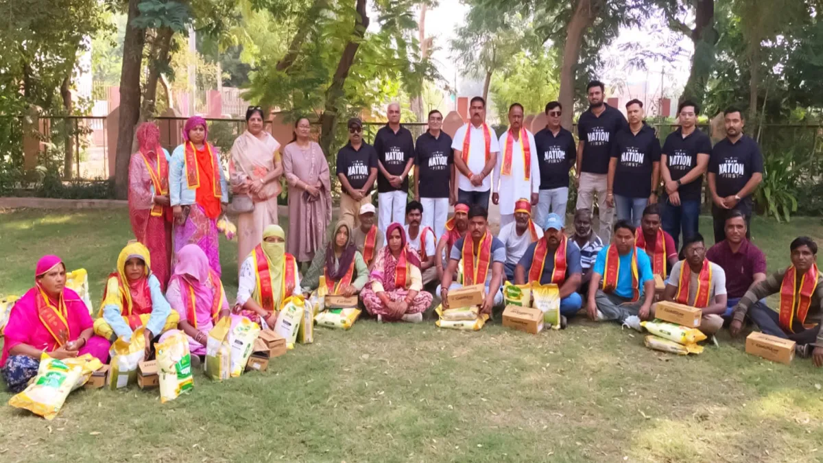 सेवा और सम्मान की पहल से सफाई कर्मचारियों का बढ़ाया उत्साह