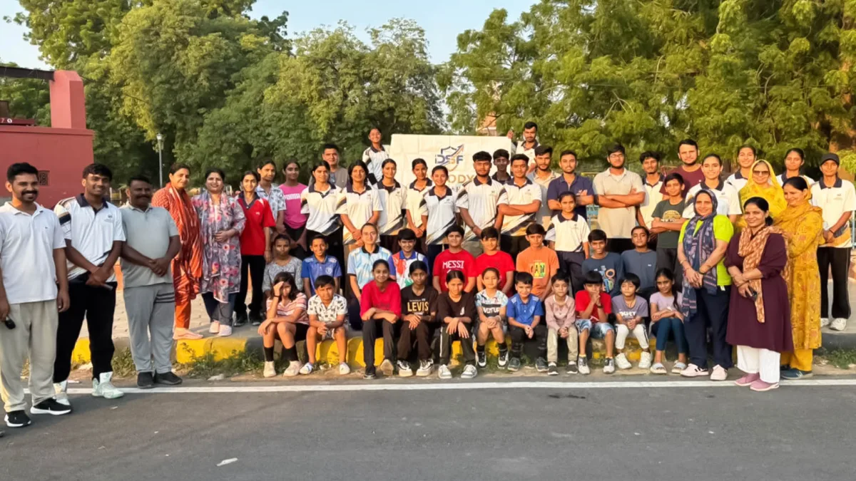 संडे स्पोर्ट्स लैब में दौड़, जुंबा और टीम गेम्स से बढ़ा उत्साह