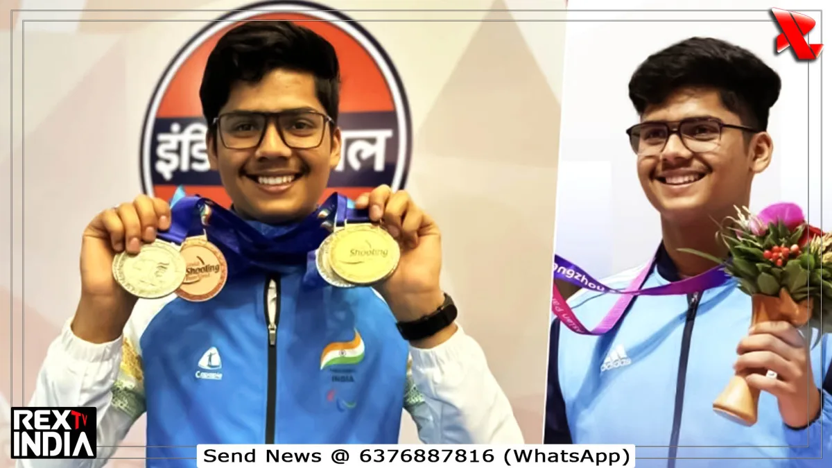 4 बार वर्ल्ड रिकॉर्ड तोड़ने वाले रुद्रांश, अर्जुन अवॉर्ड में नाम शामिल 