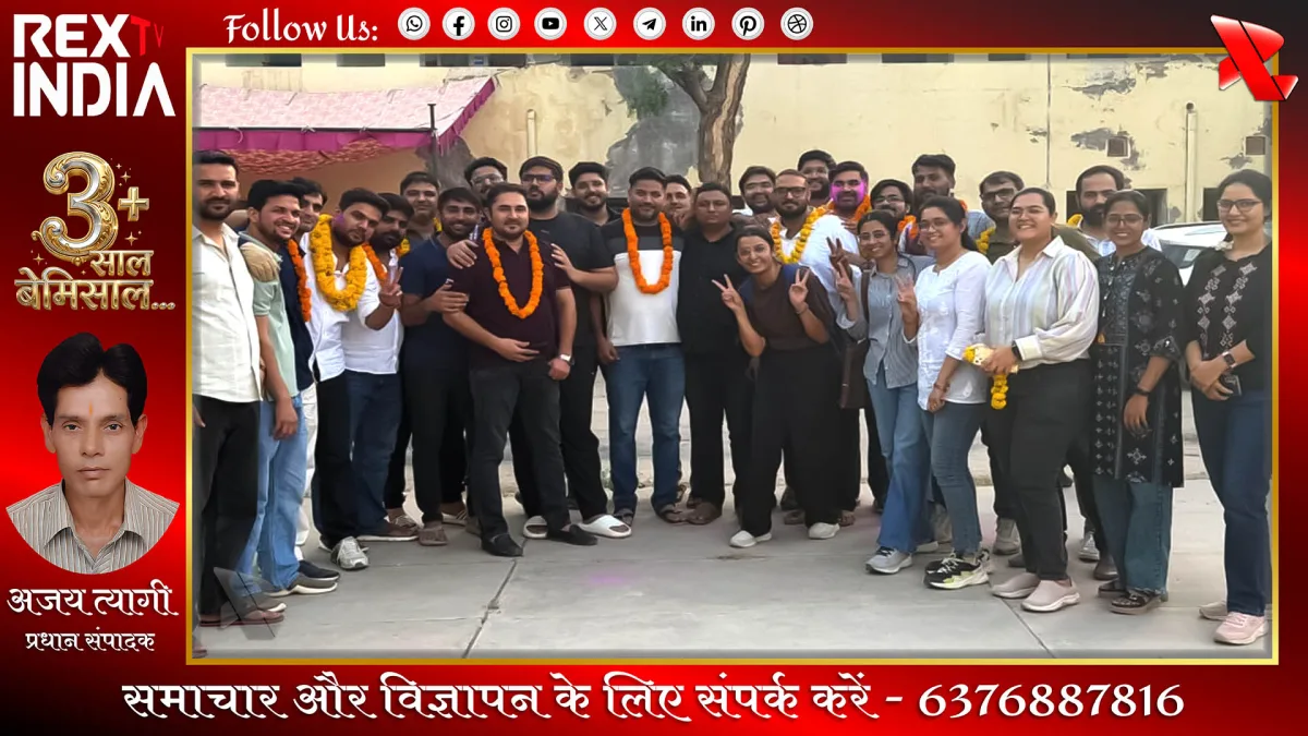 रेज़िडेंट डॉक्टर्स एसोसिएशन चुनाव में डॉ सुखवीर सिंह बने अध्यक्ष