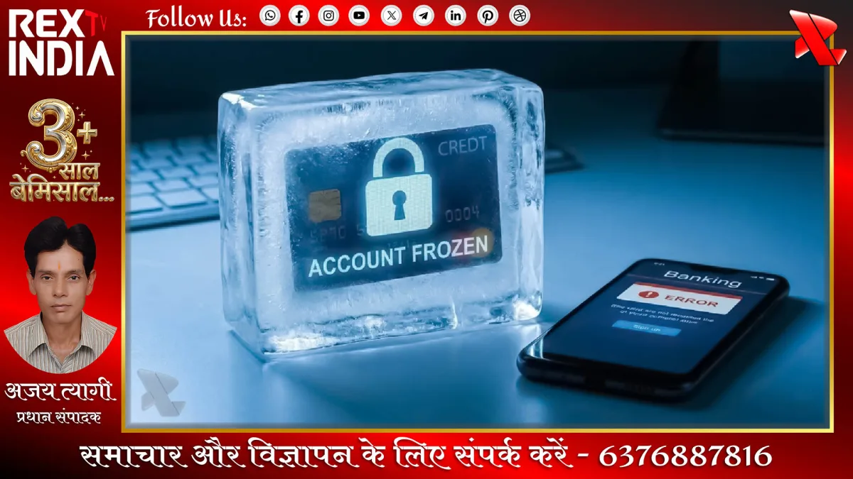 राजनीतिक हलचल तेज, पार्टी के बैंक खाते फ्रीज होने से मचा हड़कंप