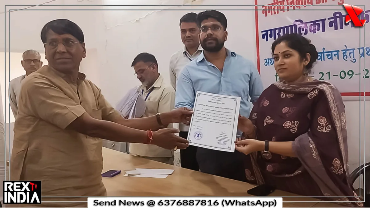 नगर पालिका चुनाव नीमकाथाना में महेश मेगोतिया ने दर्ज की बड़ी जीत