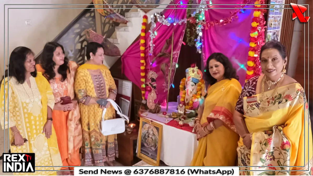 रंगारंग कार्यक्रम सहित रोटरी क्लब पद्मिनी ने मनाया गणेश उत्सव