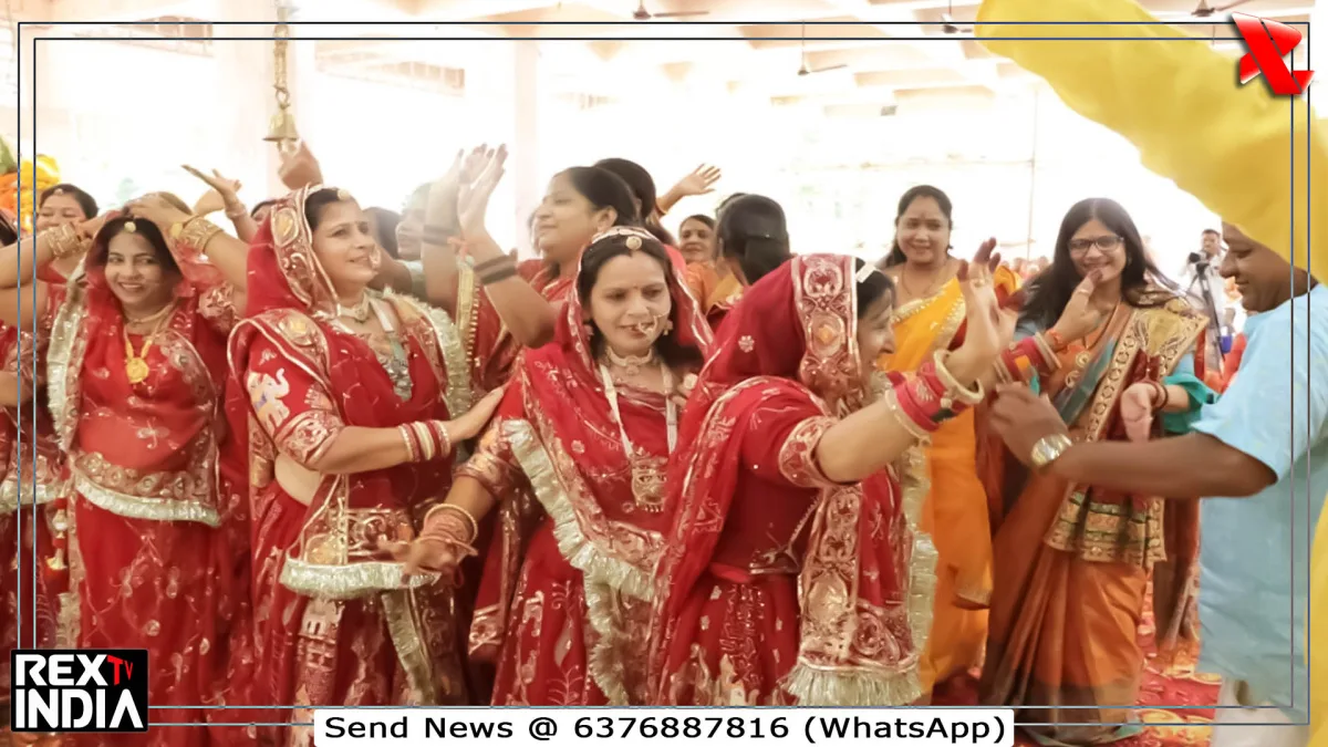 फूलों की सजावट के बीच रानी सती दादी का उत्सव, जयकारों से गूंजा मंदिर