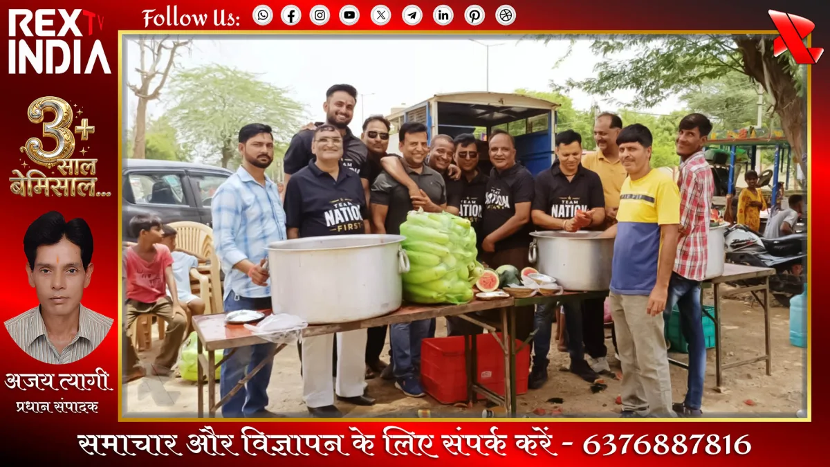 निर्जला एकादशी पर भीषण गर्मी में इंसानों के साथ-साथ गौवंश की सेवा  