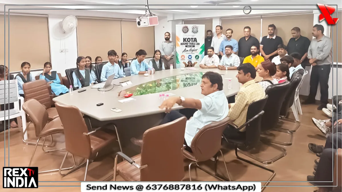 विद्यार्थियों के लिए राउंड टेबल 281 का बाल कौशल कार्यक्रम संपन्न