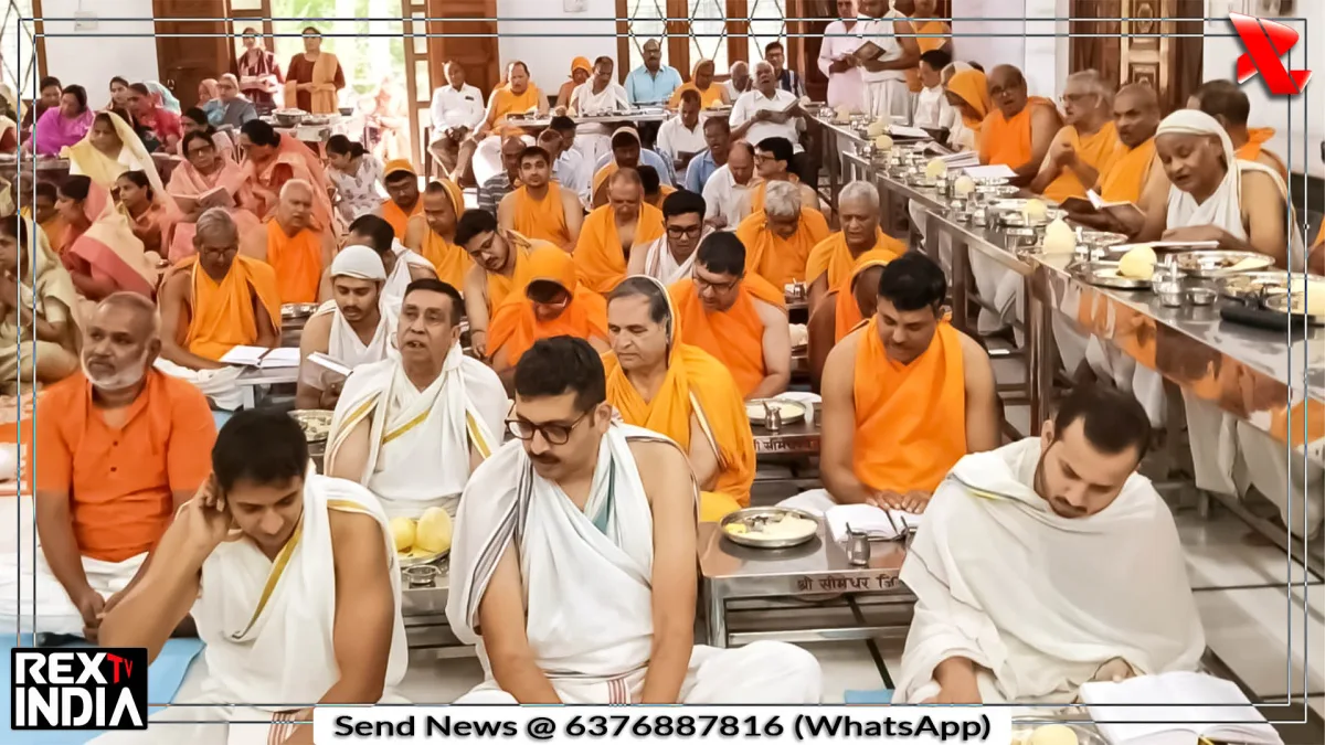 इन्द्र विहार जिनालय में वासुपूज्य निर्वाण और दशलक्षण महापर्व मनाया