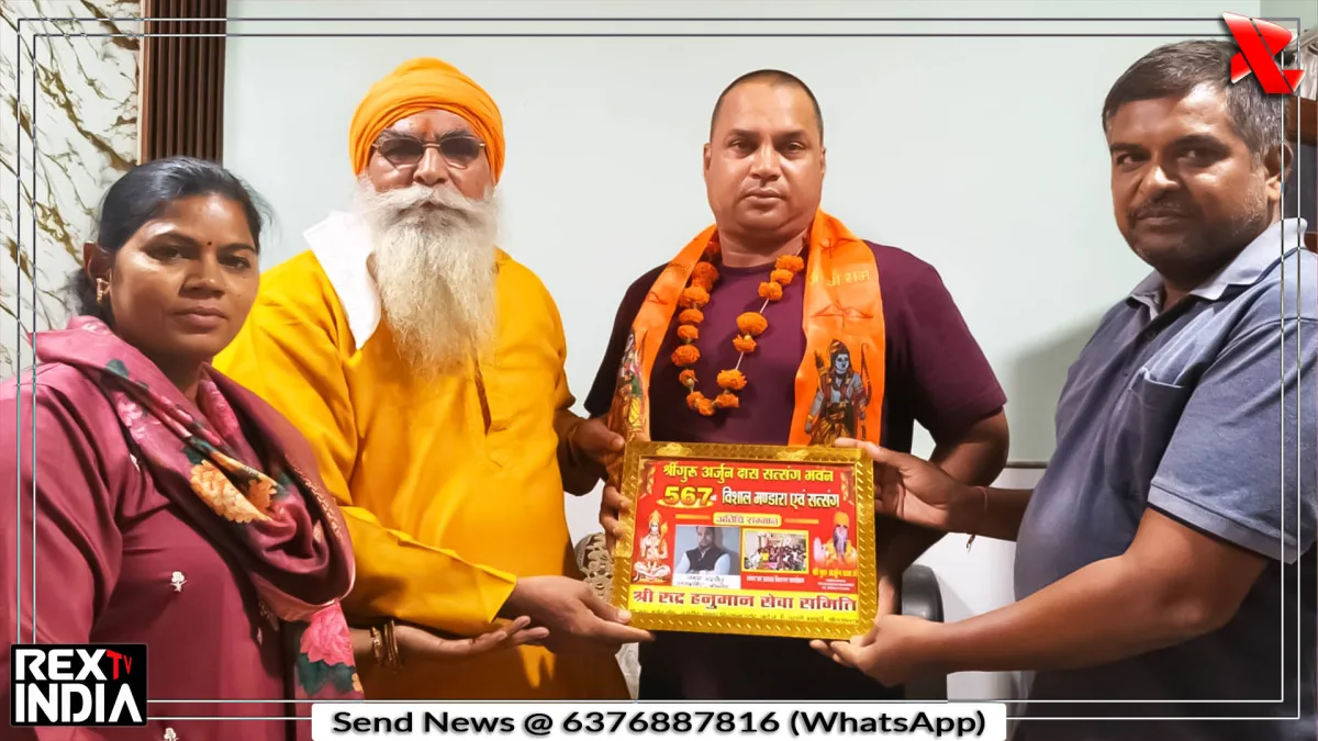 नवनिर्वाचित उपमहापौर पंकज गहलोत का हुआ भव्य अभिनंदन