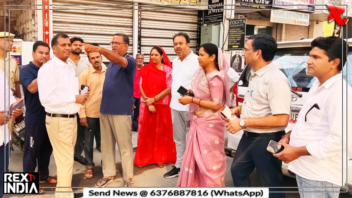 नगर निगम अधिकारियों द्वारा औचक निरीक्षण और सफाई व्यवस्था की समीक्षा
