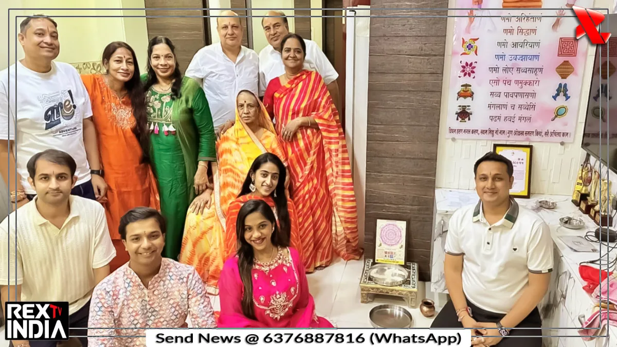 जैन विधि से रक्षाबंधन, मंत्रोच्चार के बीच गूंजा मंगल भाव का संदेश